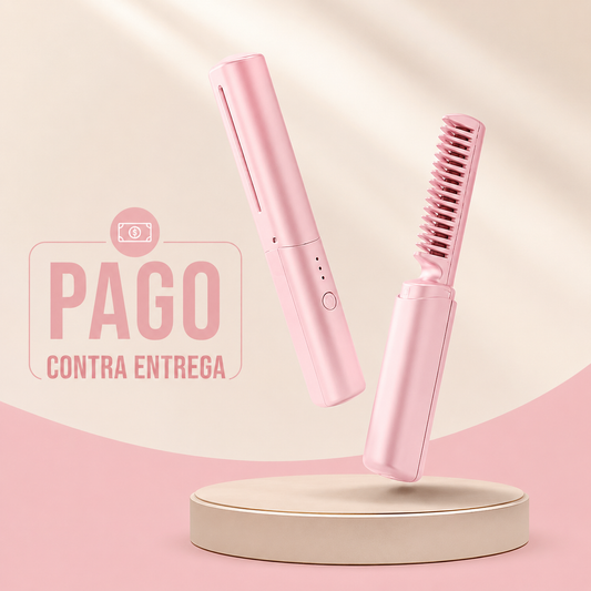 Mini Plancha ANTI FRIZZ  Inalámbrica